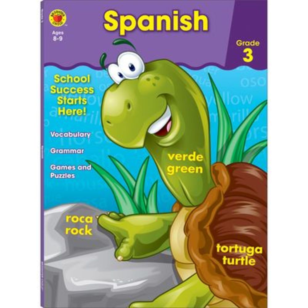 Spanish Workbook, Grade 3 -- Brighter Child
